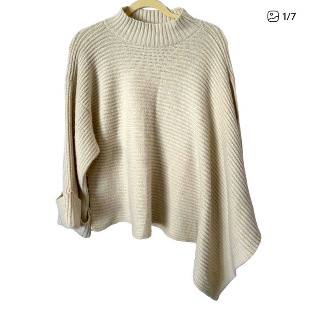 Do everything you love sweater poncho